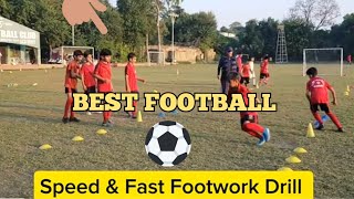 Speed Training Drills For Kids  Quickness amp Footwork Exercisesquot Football Exercises [upl. by Nicolea]