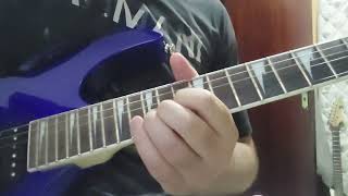 KISS  Thrills In The Night INTRO GUITAR COVER [upl. by Yerrok689]