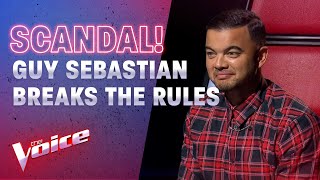 The Blind Auditions Guy Breaks The Rules And Shuts The Show Down  The Voice Australia 2020 [upl. by Anatolio]