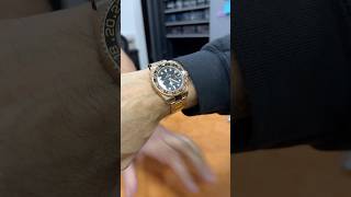 Live negotiation for an all rose gold Rolex GMT rolex watches business entrepreneur foryou [upl. by Ater36]