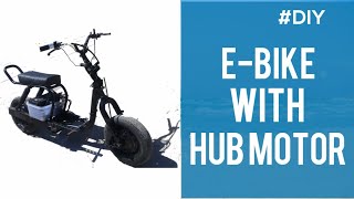 How to Make Hub Motor based High Speed Mini EBike 🏍 DIY  EVBasics [upl. by Brennan]