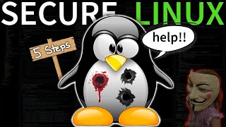 5 Steps to Secure Linux protect from hackers [upl. by Oicaroh]