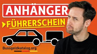 Anhängerführerschein Reicht der PkwFührerschein Wann braucht ihr den B96 Was ist mit BE erlaubt [upl. by Retsam]