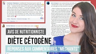 Réponse aux commentaires méchants diète keto  que 2 semaines  AVIS NUTRITIONNISTE RÉGIME [upl. by Thurston661]