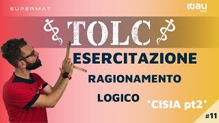 Test Di Medicina  Simulazione Matematica e Ragionamento TOLC MED CISIA [upl. by Brena]