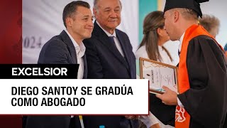 Diego Santoy el llamado Asesino de Cumbres se gradúa como abogado desde la cárcel [upl. by Duer]