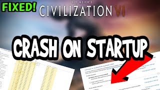 How To Fix Civilization 6 Crashes 100 FIX [upl. by Keraj757]