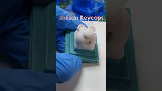 How I make artisan keycaps keycaps keyboard diy resin moldmaking art [upl. by Verada]