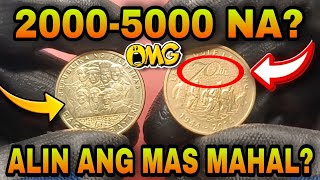 5 Peso Coin Commemorative na nagkakahalaga na ng 2000  5000 pesos pataas Legit to tapusin mo video [upl. by Nide]