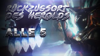 Alle 5 KORRUMPIERTEN EIER im RÜCKZUGSORT DES HEROLDS  WUNSCHENDER  TRIUMPH  Destiny 2 Forsaken [upl. by Eilis]