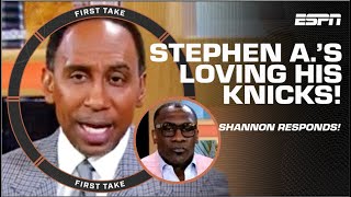 Stephen A IS FIRED UP over Jalen Brunson and his New York Knicks 🔥  First Take [upl. by Gariepy]