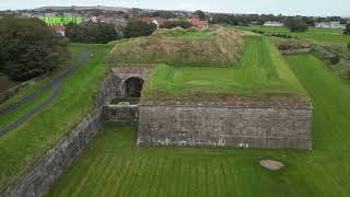 Lords Mount Berwick upon tweed Castle Walls [upl. by Eitsyrc]