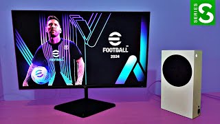 Asi es EFOOTBALL 2024 en Xbox Series S 🎮 [upl. by Aronal]