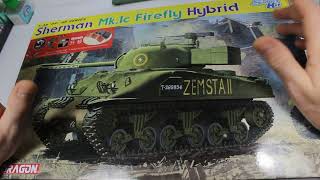 Dragon 135 Sherman Firefly Mk 1c Hybrid Model Review [upl. by Sancho]