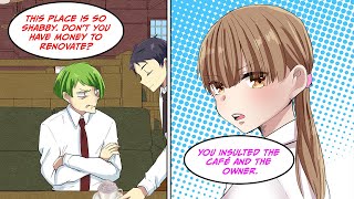 My café is located inside an office building An employee comes to hit on the waitress… Manga Dub [upl. by Hakan145]