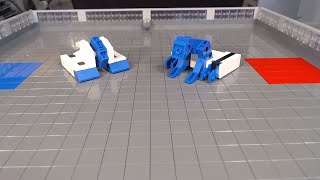 Lego Battlebots Bite Force vs Bite Force [upl. by Roxane]