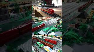 Lego Eisenbahnen beim Bauspielbahn Treffen 1214 August 2022 shorts [upl. by Mckinney]