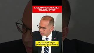 Szczerba dociska rolnika na komisji sejm polityka [upl. by Bogart113]