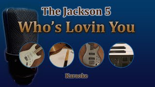 Whos Lovin You  The Jackson 5 Karaoke [upl. by Abisha]