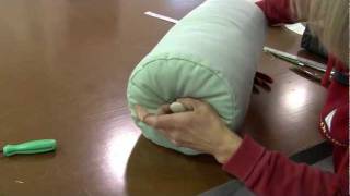 How to Make Neckroll Pillow Covers or Bolster Pillow Covers [upl. by Eciuqram]