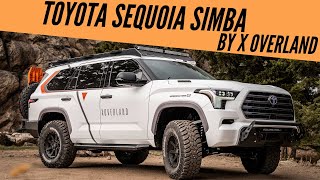 2023 Toyota Sequoia Simba by X Overland  AUTOBICS [upl. by Esojnauj]