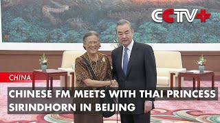 Chinese FM Meets with Thai Princess Sirindhorn in Beijing [upl. by Ray]