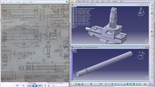 Catia V5 TutorialP2 How to Create amp Assemble Lathe Slide RestMechanical Design Engnineering [upl. by Ransom]