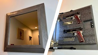 DIY Concealment Mirror  Picture Frame [upl. by Nageam]