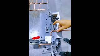 Metal tube bending mold demonstration Good tools and machinery make work easy [upl. by Iglesias]