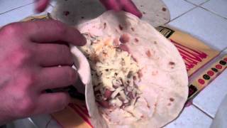 How to Wrap a Burrito Like A Pro  Simple and Amazing [upl. by Dennard]