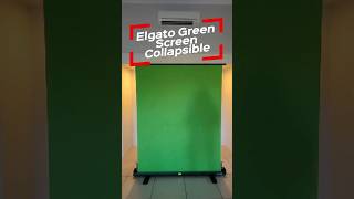 Elgato Collapsible Green Screen DEMO EASY design [upl. by Gilli]