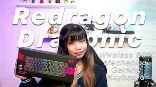 Wireless Mechanical Gaming Keyboard  Redragon Draconic K530 Unboxing Review  Datablitz PH [upl. by Siol]