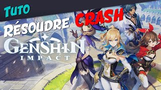 TUTO FR Régler Crash Genshin Impact  PC [upl. by Adnamar]