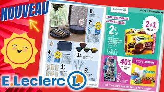 catalogue LECLERC du 1 au 12 octobre 2024 ⚠️ Arrivage  FRANCE [upl. by Tloc]