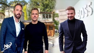 Ben Affleck directs best friend Matt Damon and soccer legend David Beckham in beer commercial [upl. by Norton836]