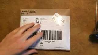 Field Notes Unexposed Unboxing Video [upl. by Adlin728]