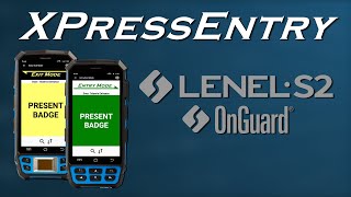 LenelS2 OnGuard amp XPressEntry Integration — Handheld Access Control amp Emergency Mustering [upl. by Lindner]