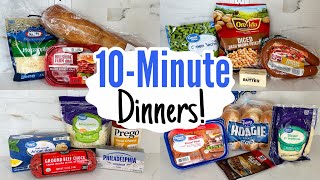 10 MINUTE DINNERS  5 Tasty amp QUICK Recipe Ideas  Cheap Home Cooked Meals Made EASY  Julia Pacheco [upl. by Debarath]