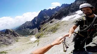 Tatry climbing  Kolový štít  quotŠádekZlatníkquot [upl. by Ameyn]