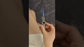 ⭐ Product Link in Description⭐Metal Jet Flame Windproof Torch Lighter⁠ [upl. by Tiphanie248]