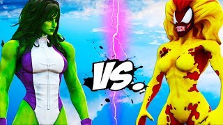 She HULK vs Marvels Scream  EPIC BATTLE [upl. by Quill]