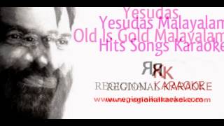 k j yesudas malayalam karaoke songs [upl. by Ylam150]