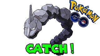 Catching ONIX  POKEMON GO RARE CATCH [upl. by Haila]