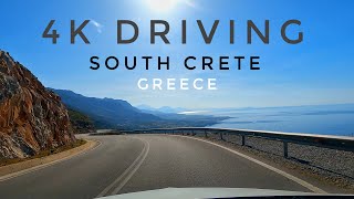 4K Driving to the South Coast of Crete Greece 2024 [upl. by Aglo415]