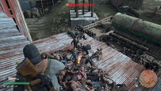 DAYS GONE Old Sawmill Horde 2 [upl. by Eecyaj]