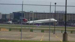 Delta dc9 takeoff [upl. by Atiseret]