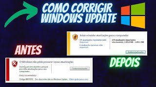 💻🟢Como corrigir erro no Windows Update  Windows7 [upl. by Kcirddot]