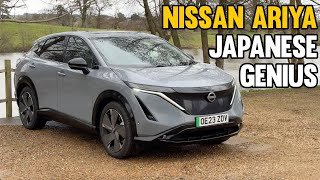 2024 Nissan Ariya Review  Quirky Japanese Comfort [upl. by Dylana772]