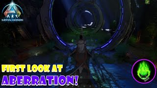 Ark Ascended PS5  First Look At Aberration [upl. by Quinlan]