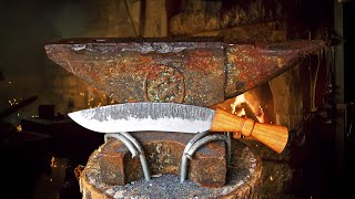 Forging a Kukri out of a Leaf Spring [upl. by Tilney226]